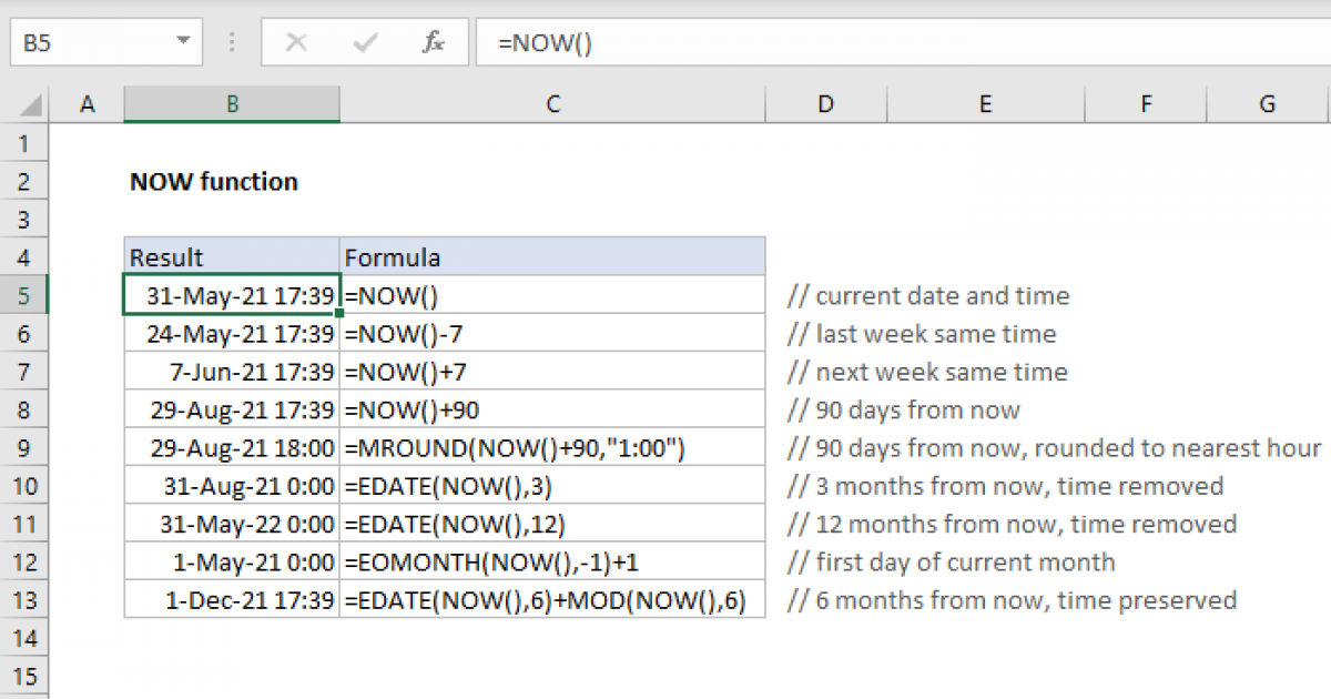 excel-now-function-exceljet